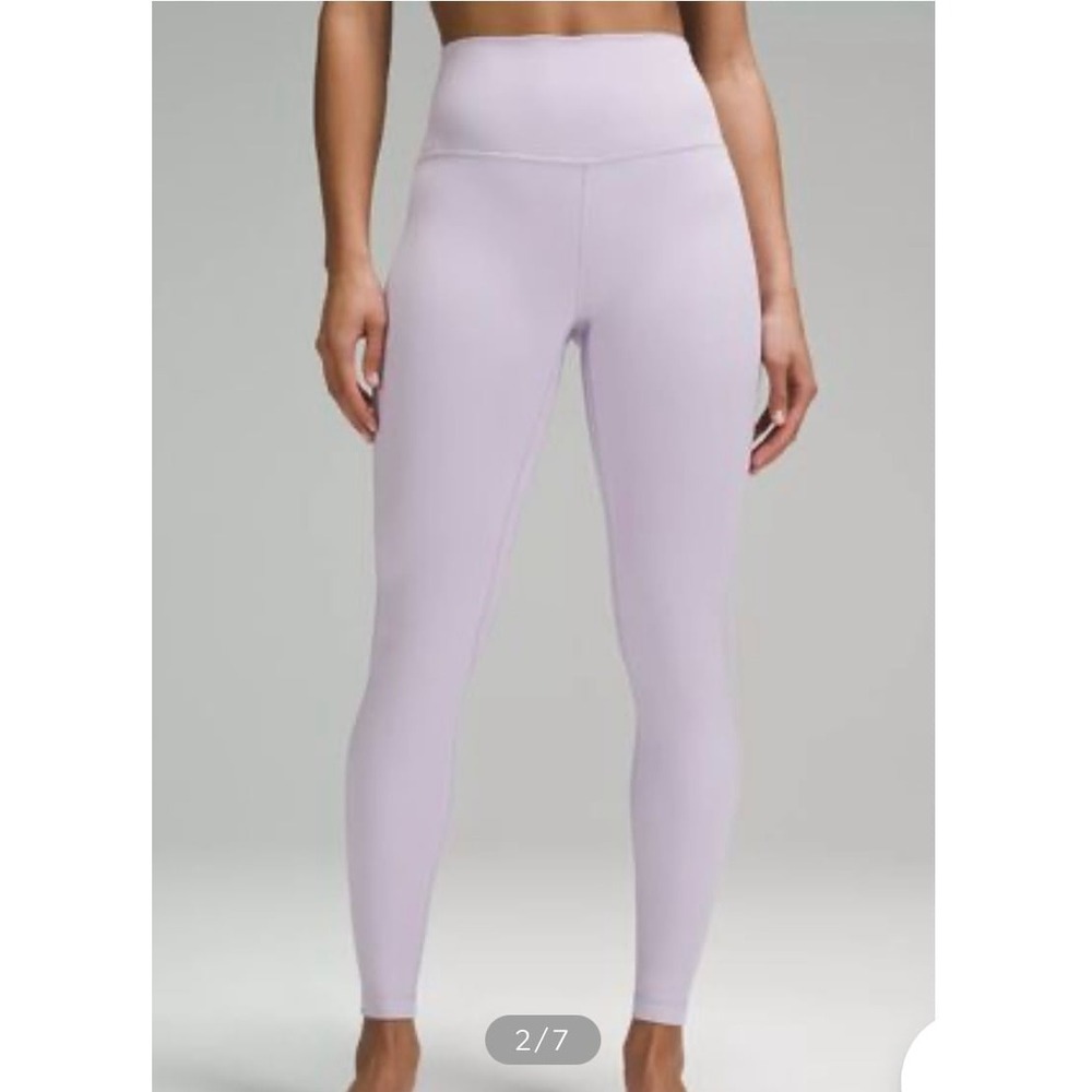 Lululemon Align 0 Women's High Rise Pant 25" Lilac Ether